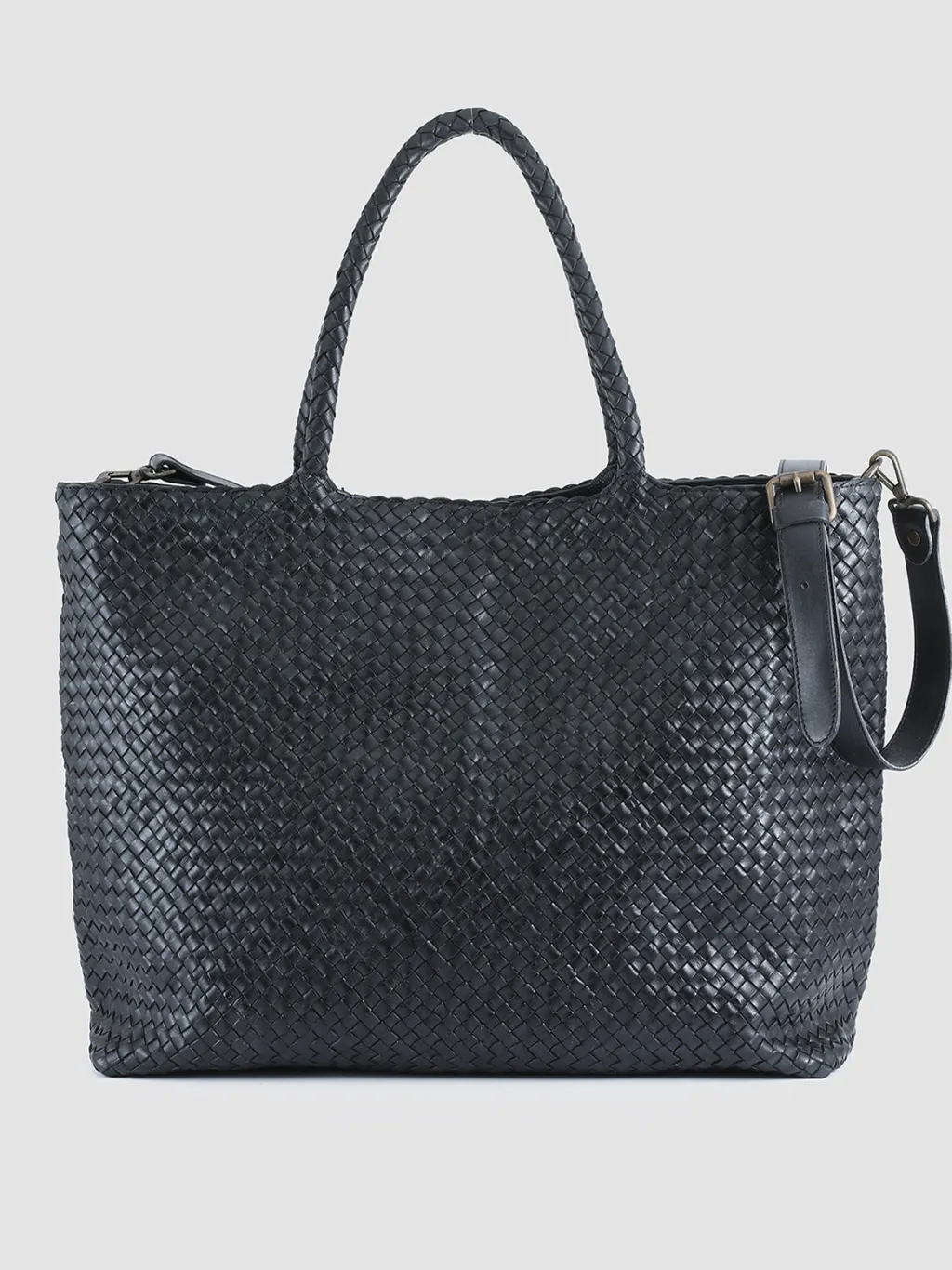 Women Officine Creative OC CLASS 35 Woven - Woven Leather Shoulder Bag