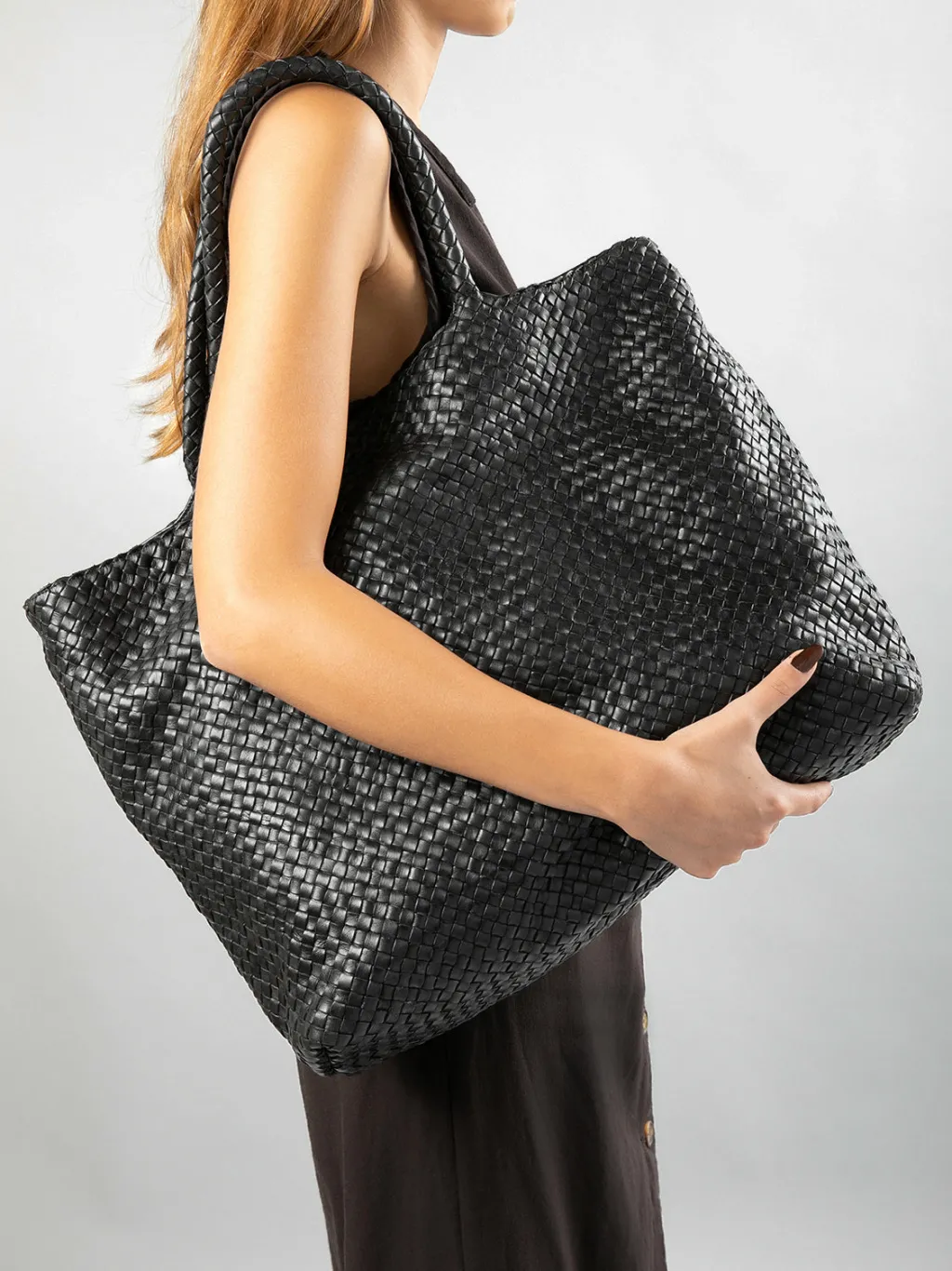 Women Officine Creative OC CLASS 35 Woven - Woven Leather Shoulder Bag