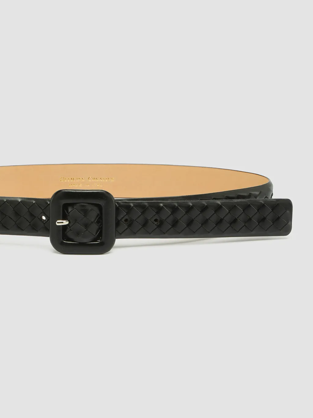Women Officine Creative OC STRIP 060 - Woven Leather Belt