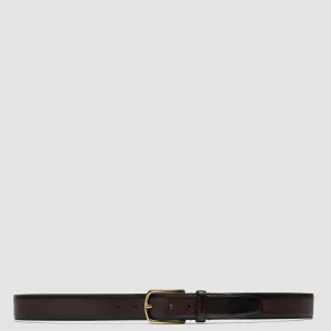 Officine Creative OC STRIP 04 - Brown Leather Belt