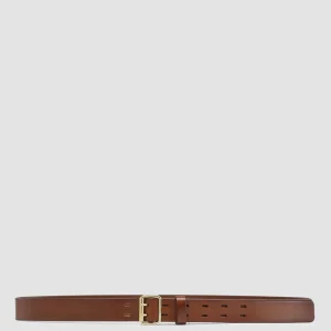 Officine Creative OC STRIP 051 - Brown Leather Belt
