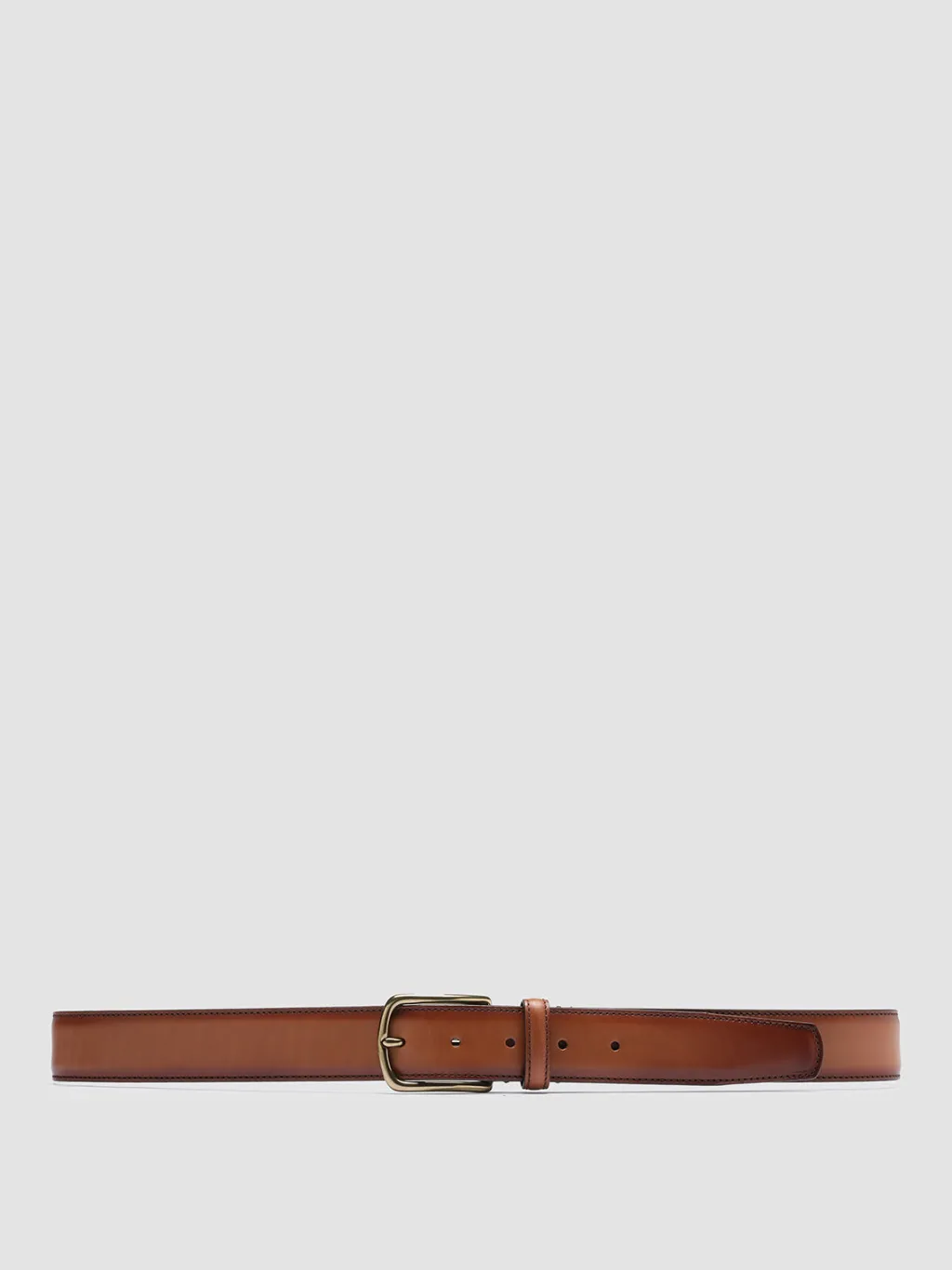 Officine Creative OC STRIP 04 - Brown Leather Belt