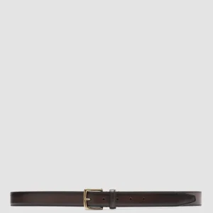 Officine Creative OC STRIP 05 -  Brown Leather Belt