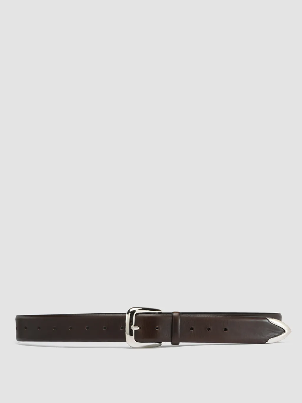 Officine Creative OC STRIP 052 - Brown Leather Belt