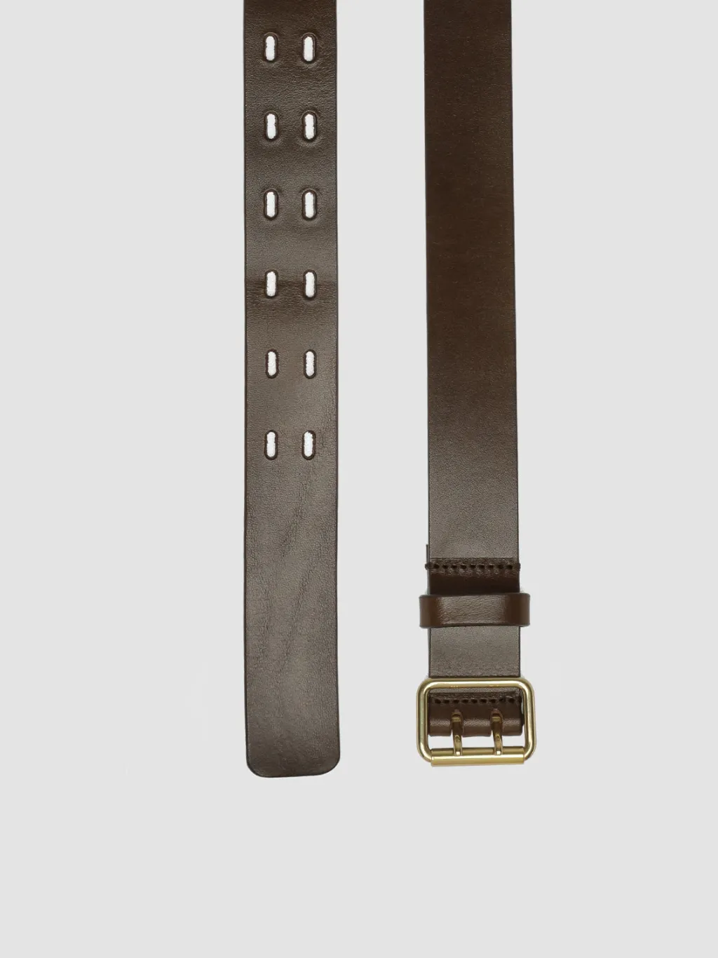 Officine Creative OC STRIP 051 - Brown Leather Belt
