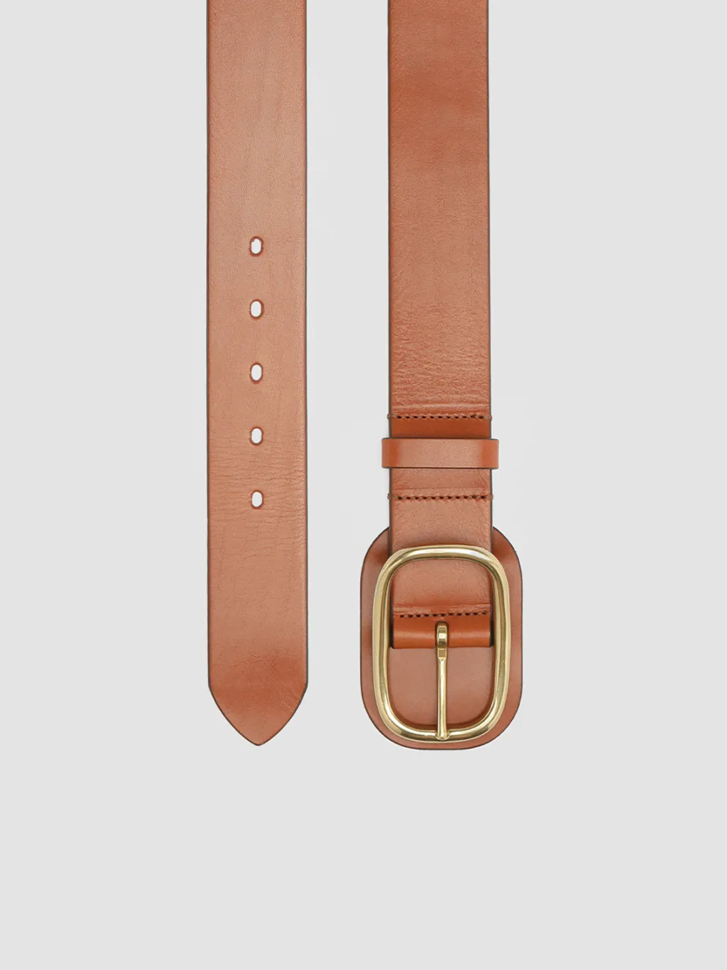 Women Officine Creative OC STRIP 058 - Brown Leather Belt