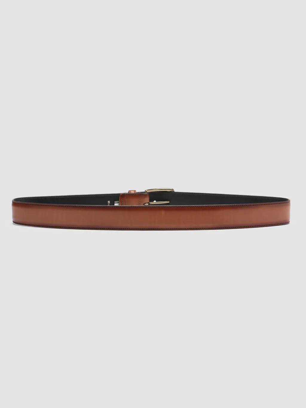 Officine Creative OC STRIP 04 - Brown Leather Belt