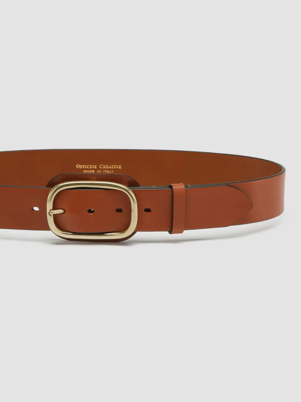 Women Officine Creative OC STRIP 058 - Brown Leather Belt