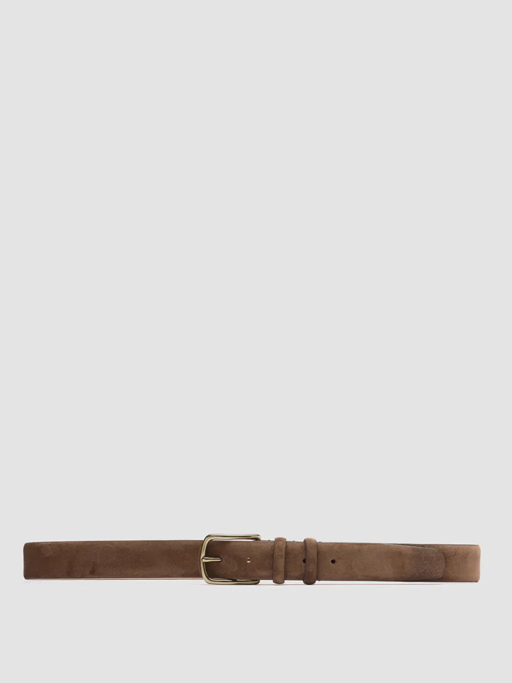 Officine Creative OC STRIP 33 - Brown Suede Belt