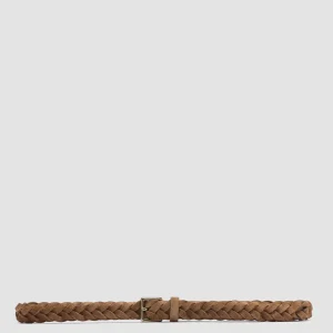 Women Officine Creative OC STRIP 32 - Brown Suede Belt