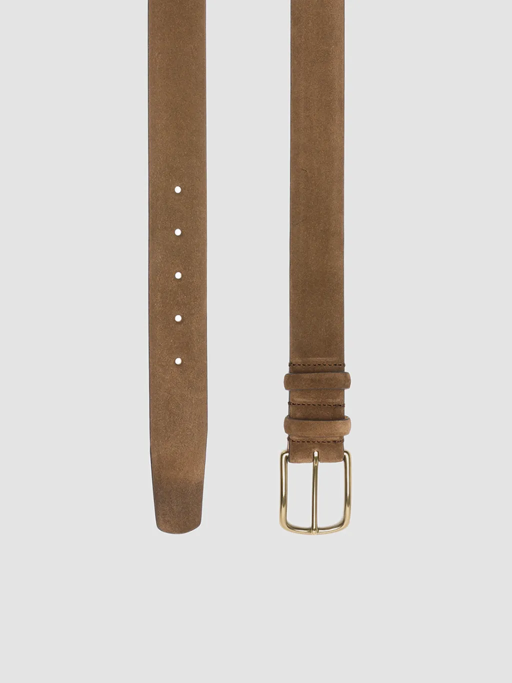 Officine Creative OC STRIP 33 - Brown Suede Belt