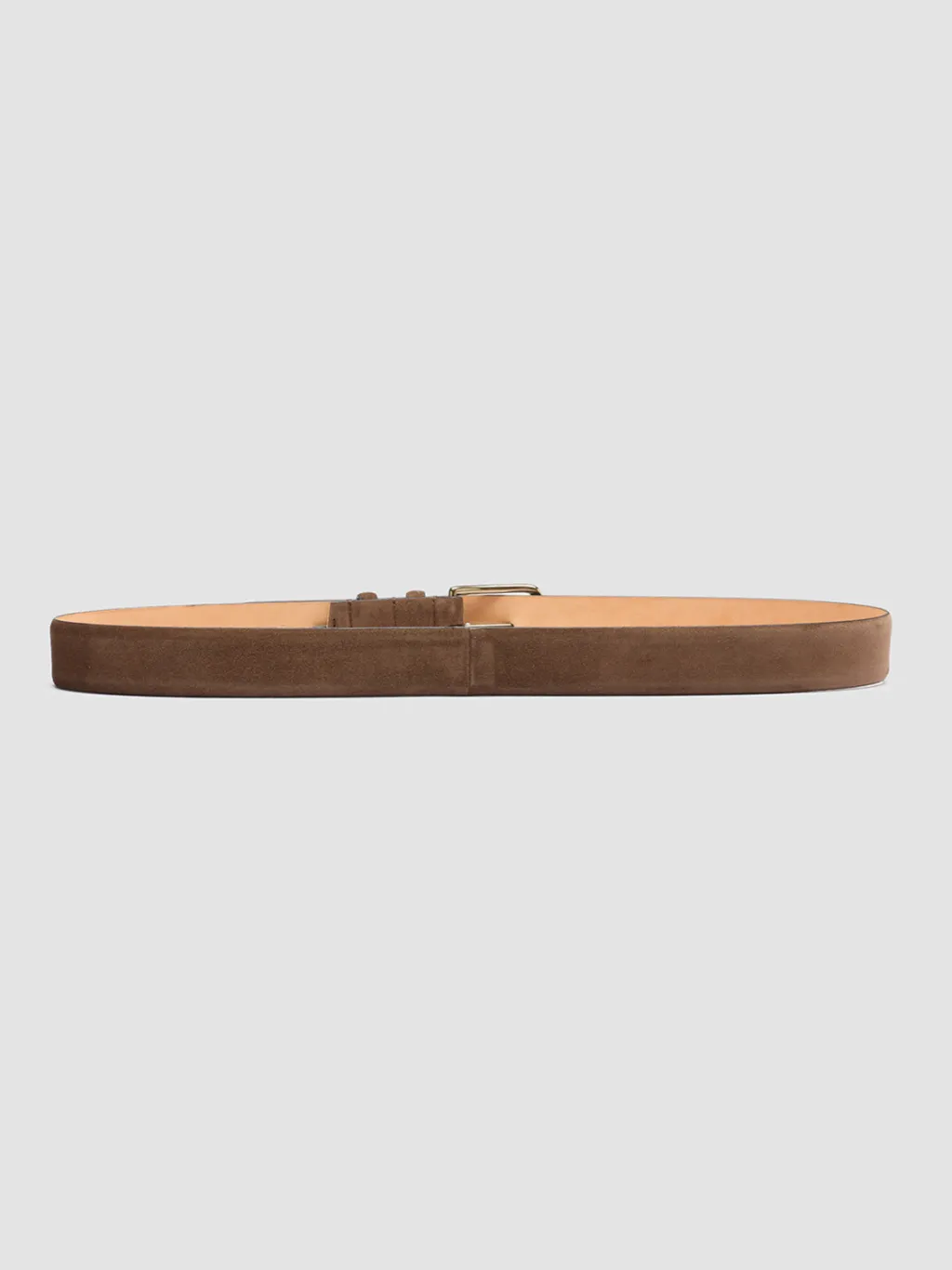 Officine Creative OC STRIP 33 - Brown Suede Belt
