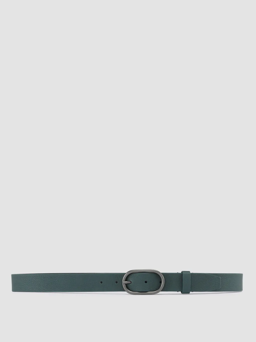 Officine Creative OC STRIP 047 - Green Leather Belt