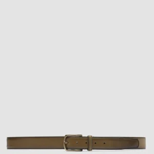 Officine Creative OC STRIP 04 - Green Leather Belt