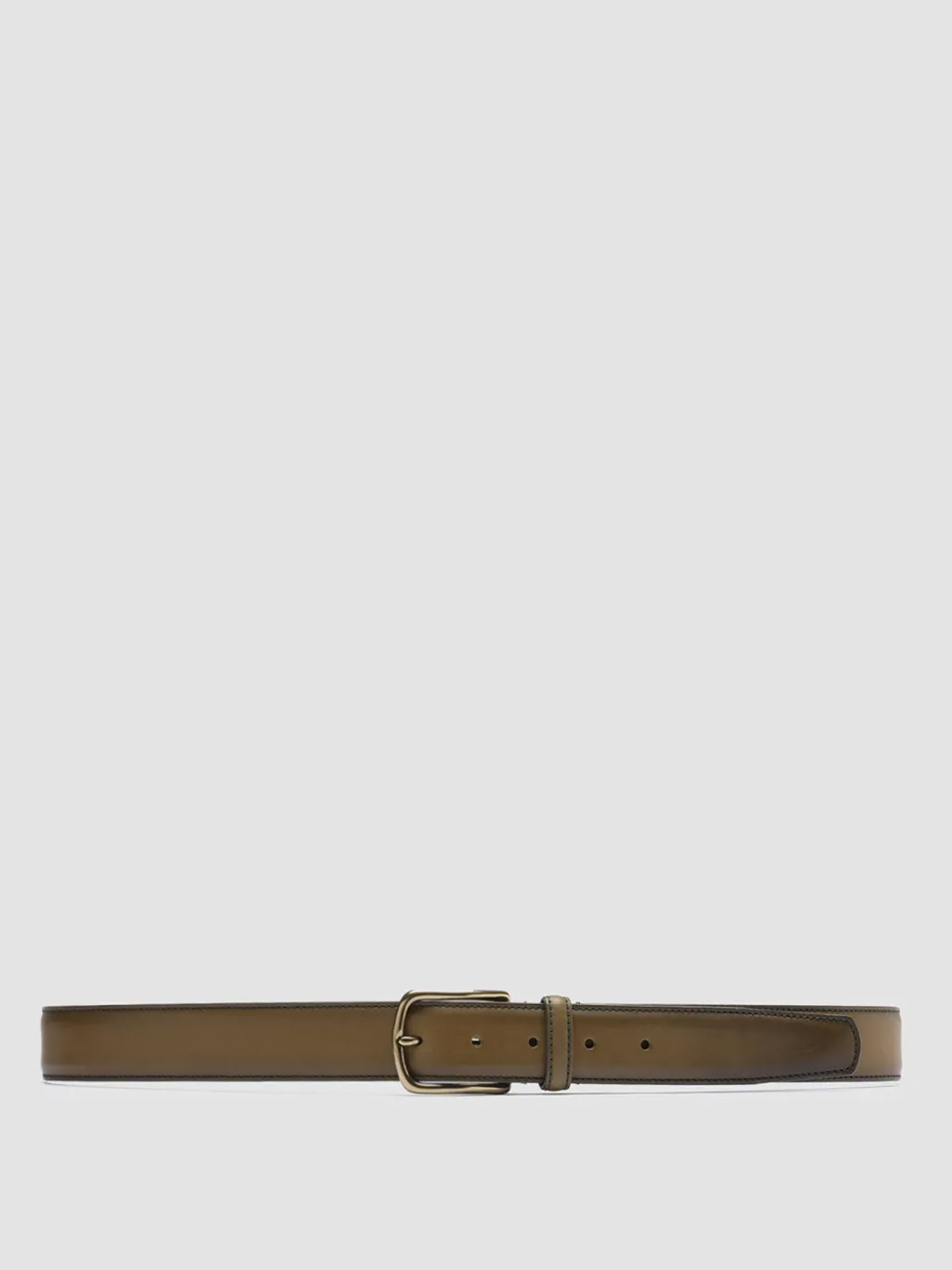 Officine Creative OC STRIP 04 - Green Leather Belt