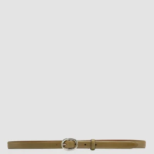 Women Officine Creative OC STRIP 56 - Green Leather Belt
