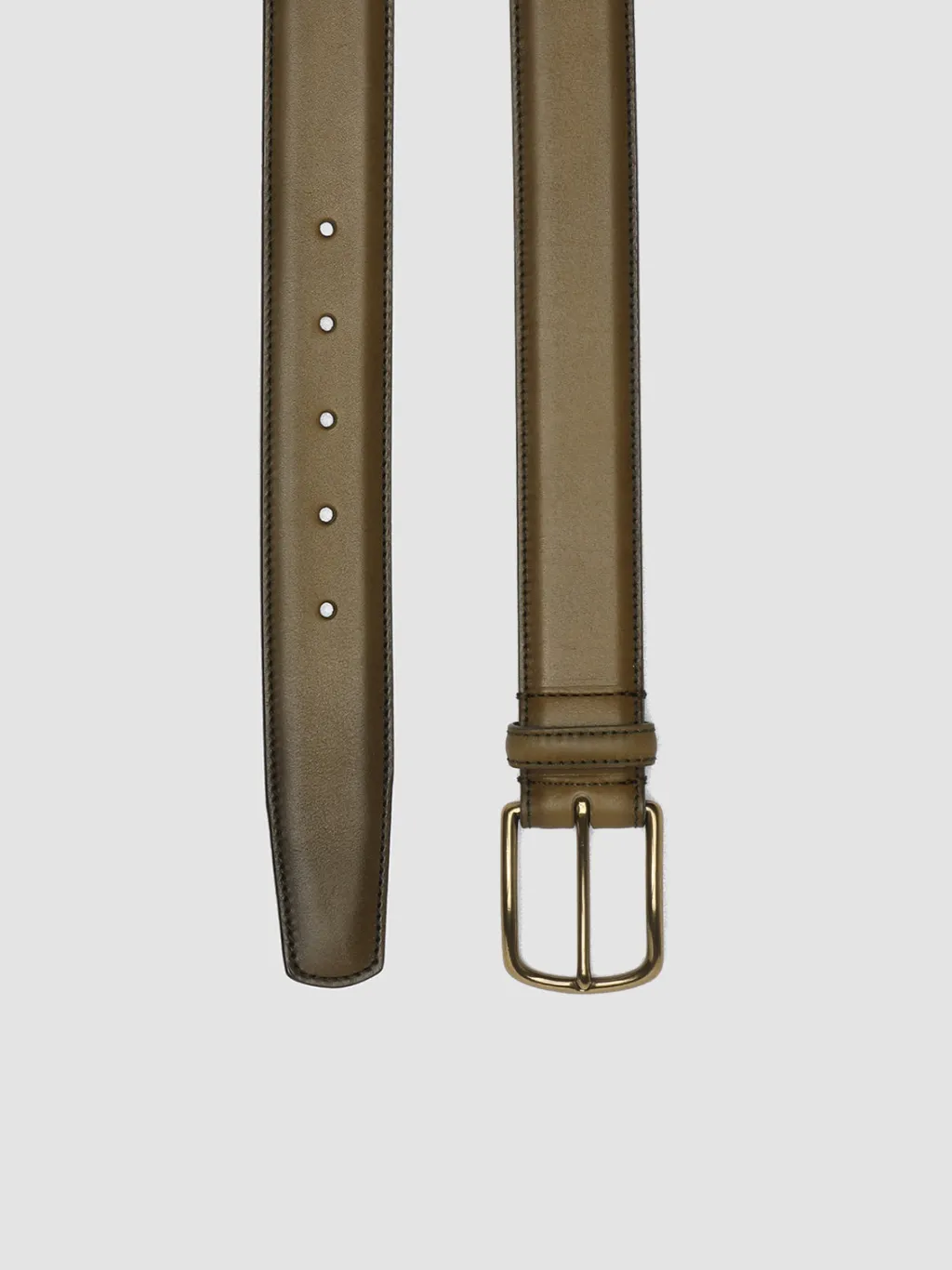 Officine Creative OC STRIP 04 - Green Leather Belt