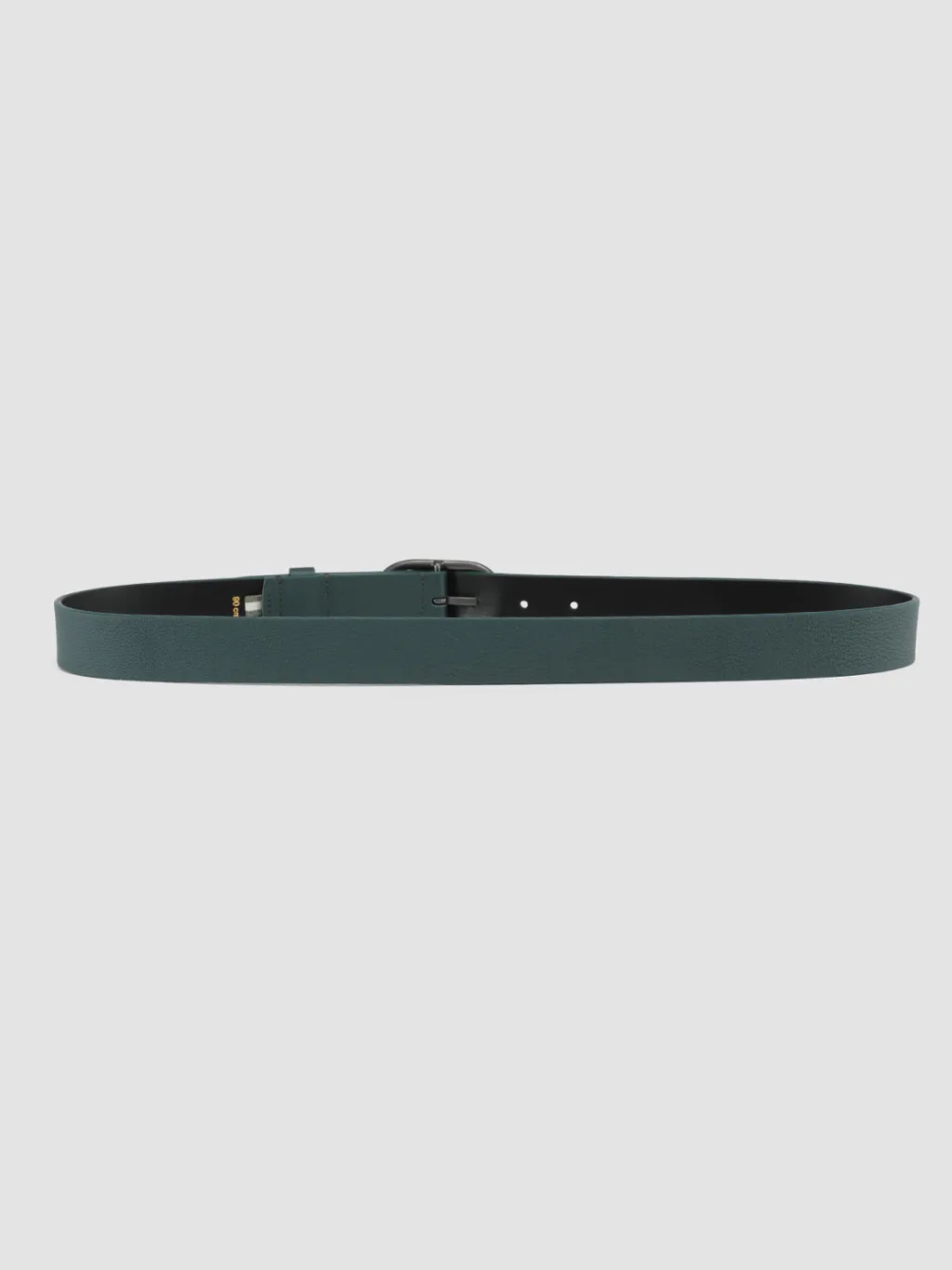 Officine Creative OC STRIP 047 - Green Leather Belt