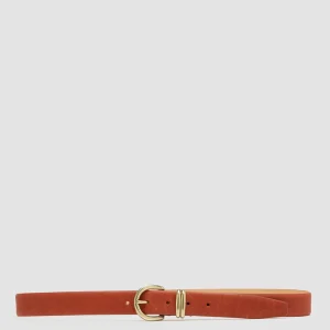 Women Officine Creative OC STRIP 46 - Red Leather Belt
