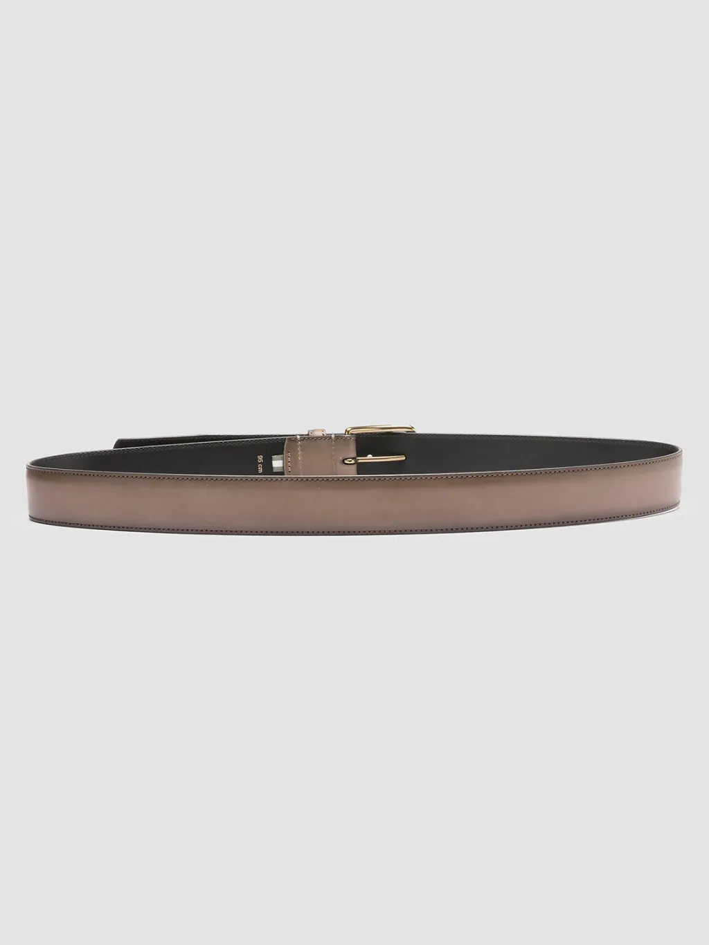 Officine Creative OC STRIP 04 - Taupe Leather Belt