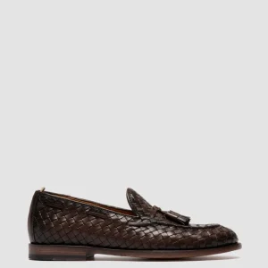 Officine Creative OPERA 004 - Brown Leather Tassel Loafers