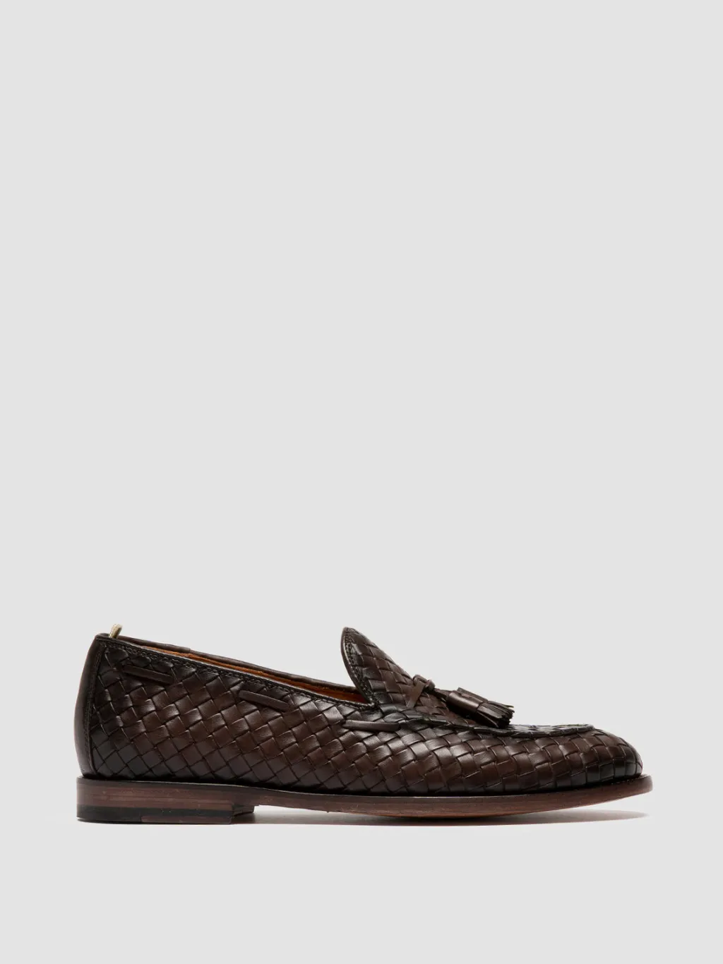 Officine Creative OPERA 004 - Brown Leather Tassel Loafers