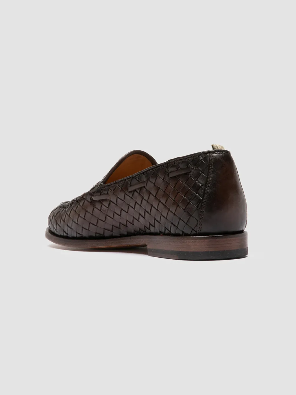 Officine Creative OPERA 004 - Brown Leather Tassel Loafers