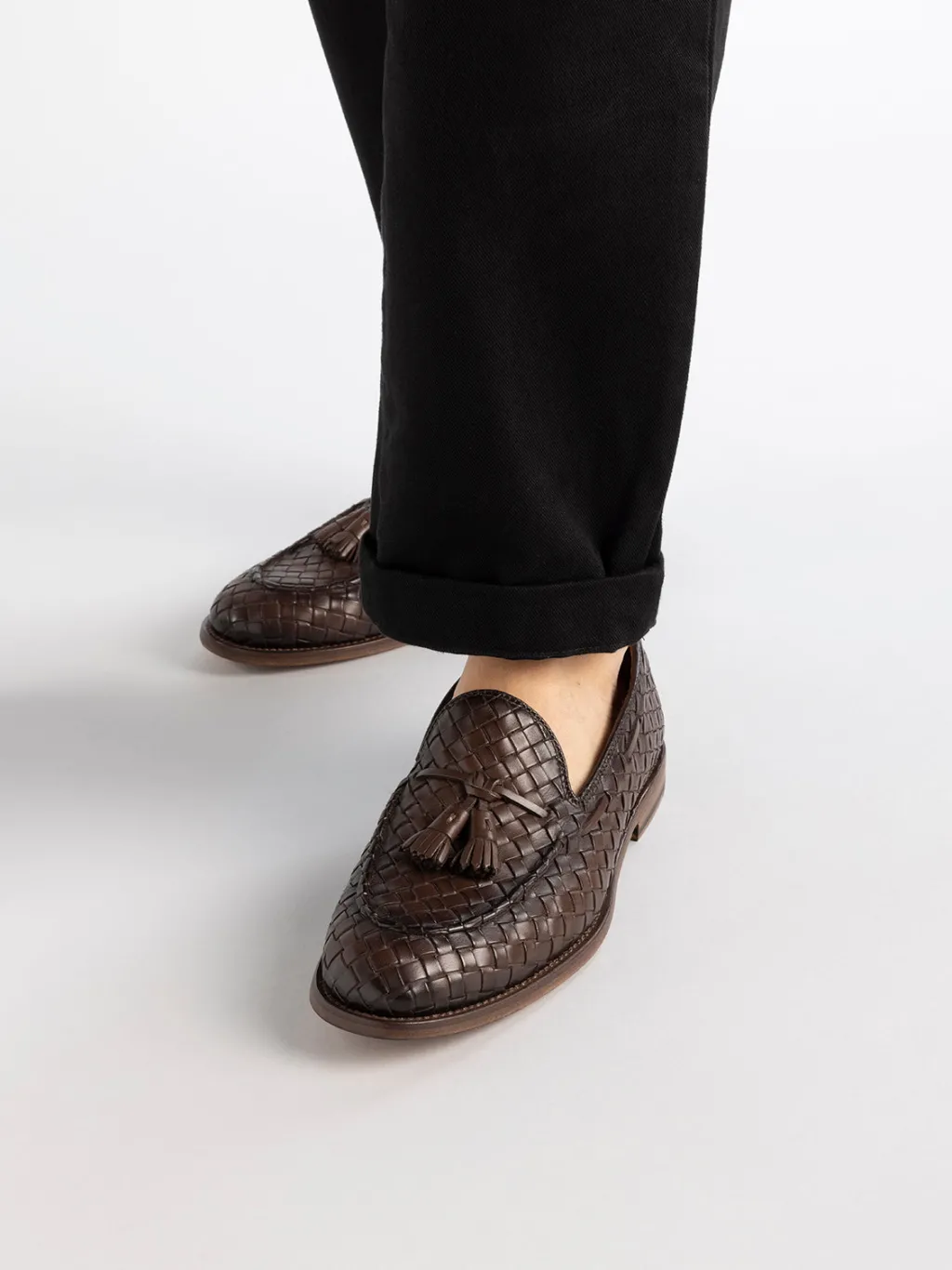 Officine Creative OPERA 004 - Brown Leather Tassel Loafers