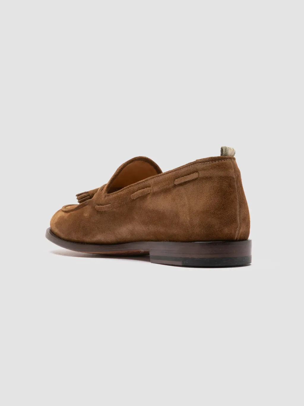 Officine Creative OPERA 002 - Brown Suede Tassel Loafers