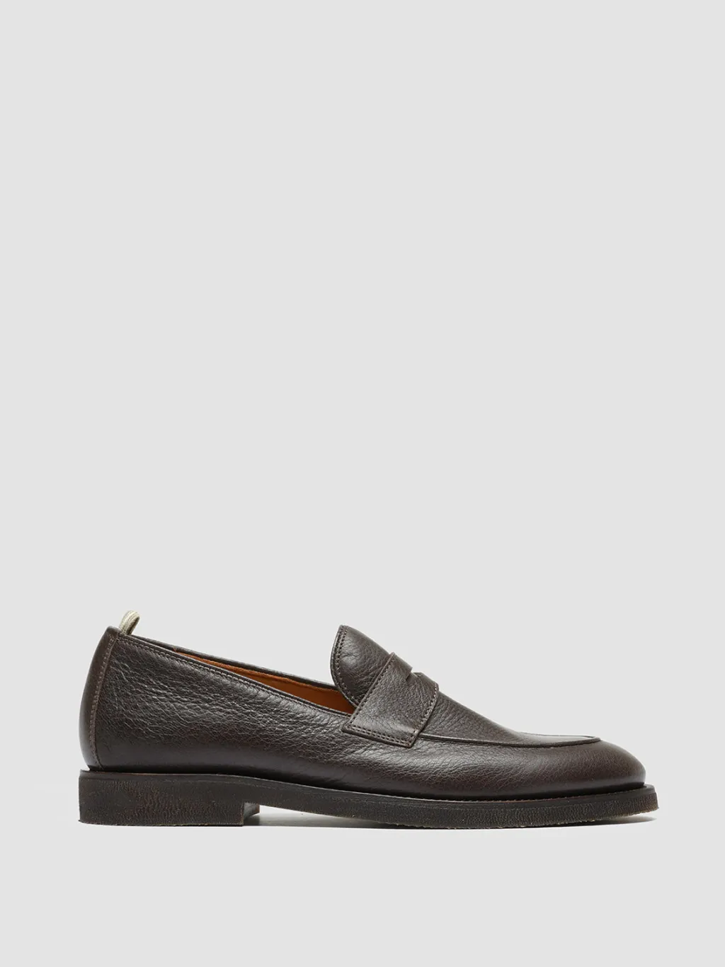 Officine Creative OPERA FLEXI 101 - Brown Leather Penny Loafers