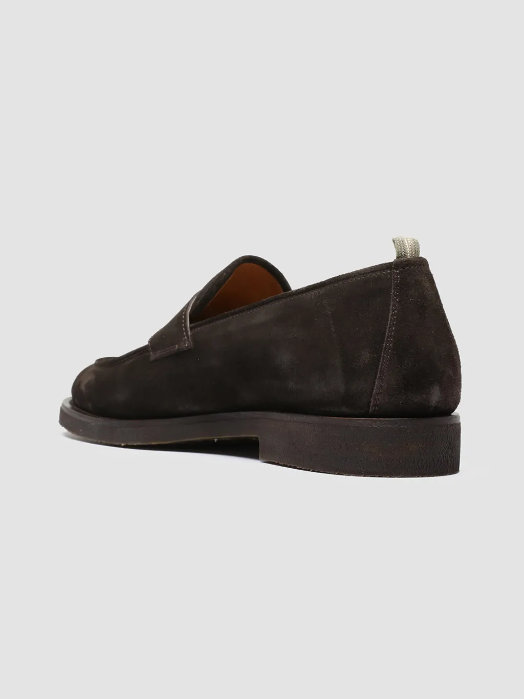 Officine Creative OPERA FLEXI 101 - Brown Suede Penny Loafers