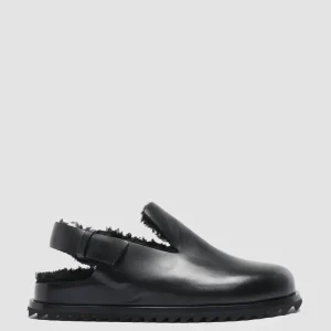 Women Officine Creative PELAGIE D’HIVER 004 - Leather And Shearling Slingback Pumps
