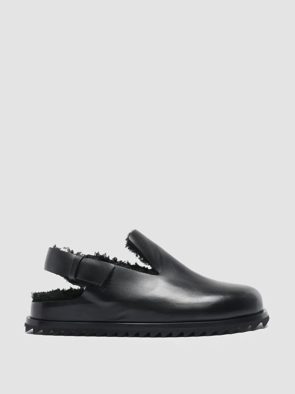 Women Officine Creative PELAGIE D’HIVER 004 - Leather And Shearling Slingback Pumps