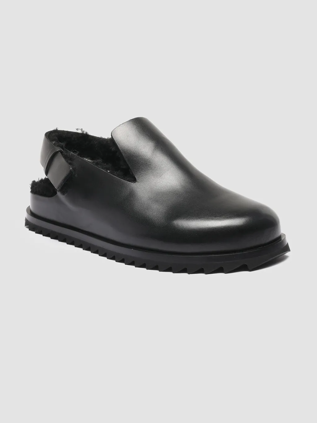 Women Officine Creative PELAGIE D’HIVER 004 - Leather And Shearling Slingback Pumps