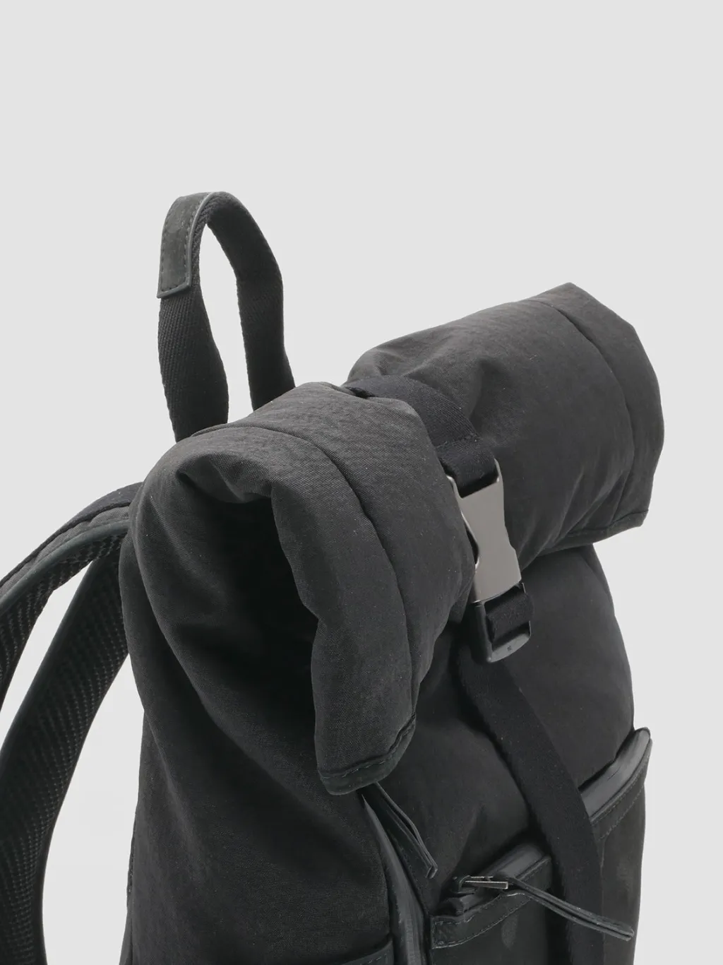 Women Officine Creative PILOT 001 - Nubuck & Nylon Backpack