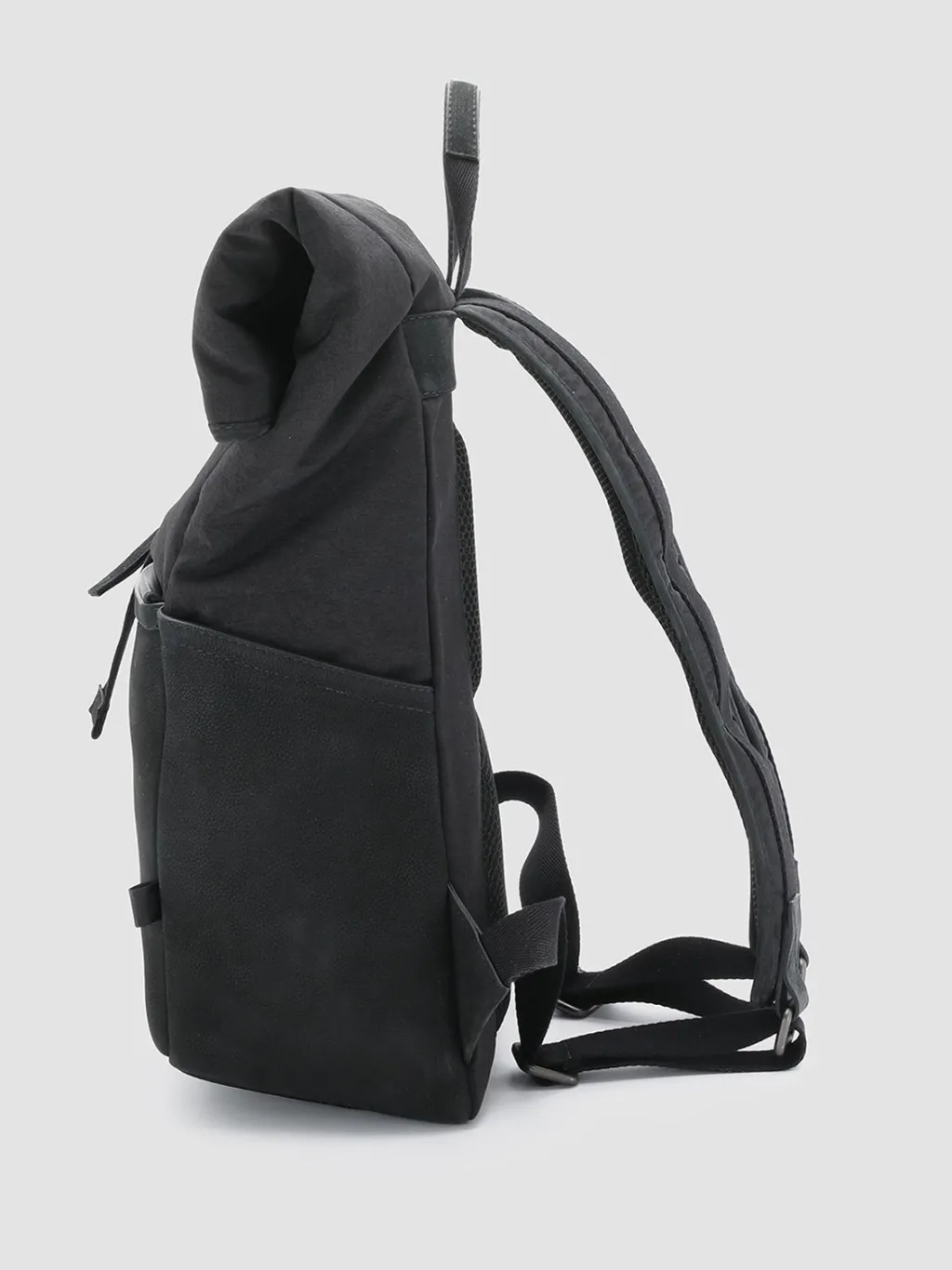 Women Officine Creative PILOT 001 - Nubuck & Nylon Backpack