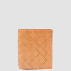 Women Officine Creative POCHE 111 - Brown Woven Leather Bifold Wallet