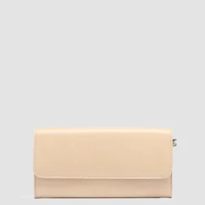 Women Officine Creative POCHE 09 - Ivory Nappa Leather Wallet
