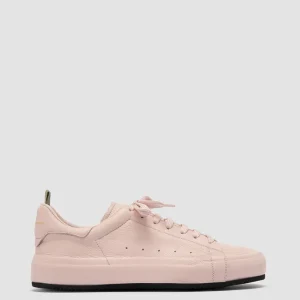 Women Officine Creative PRIMARY 101 - Rose Leather Sneakers