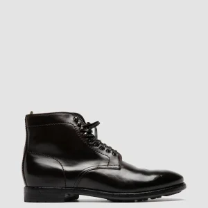 Officine Creative PRINCE 610 - Brown Leather Ankle Boots