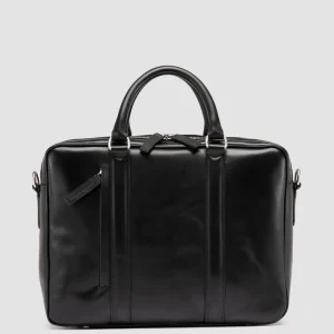 Officine Creative QUENTIN 010 - Black Leather Bag