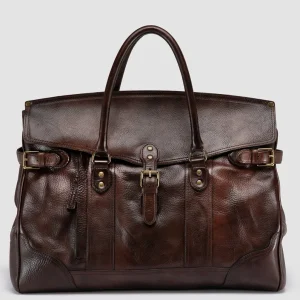 Officine Creative RARE 042 - Brown Leather Weekender