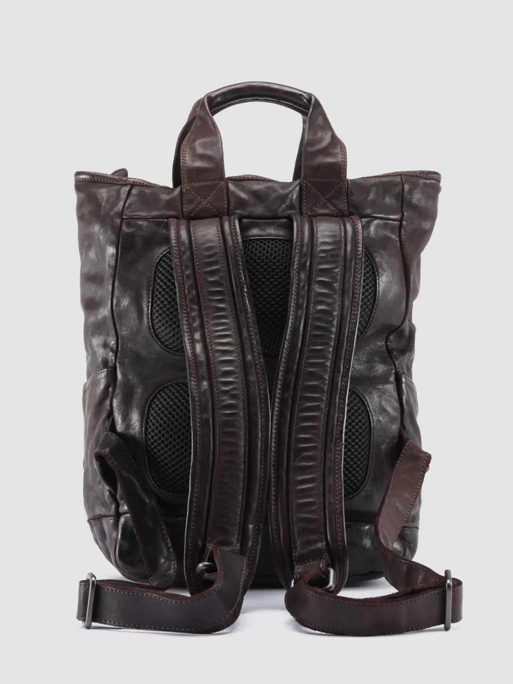 Women Officine Creative RECRUIT 014 - Brown Leather Backpack