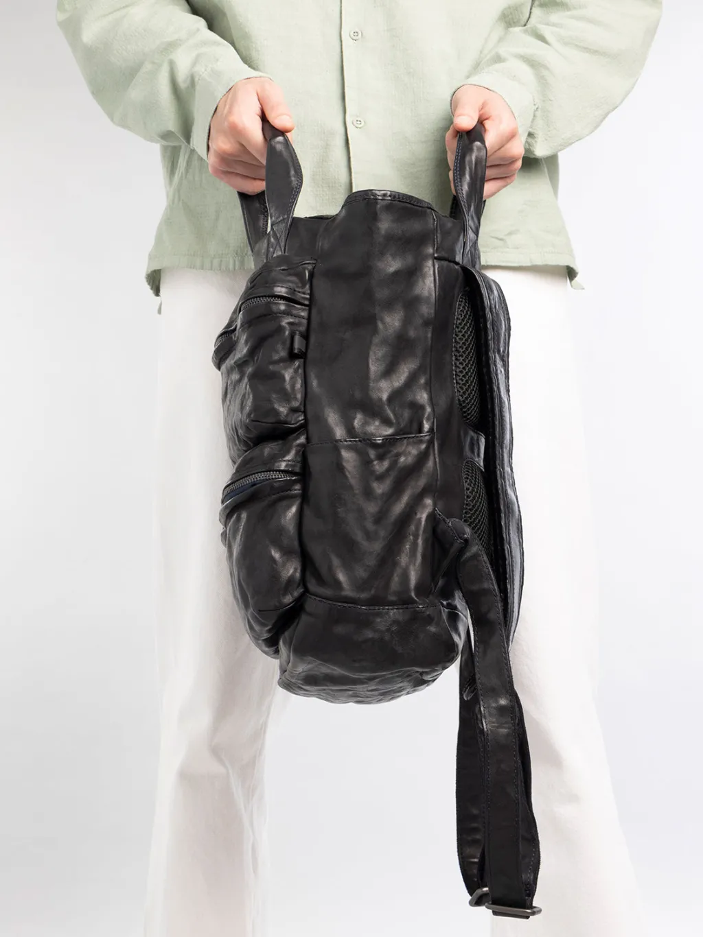 Women Officine Creative RECRUIT 014 - Brown Leather Backpack