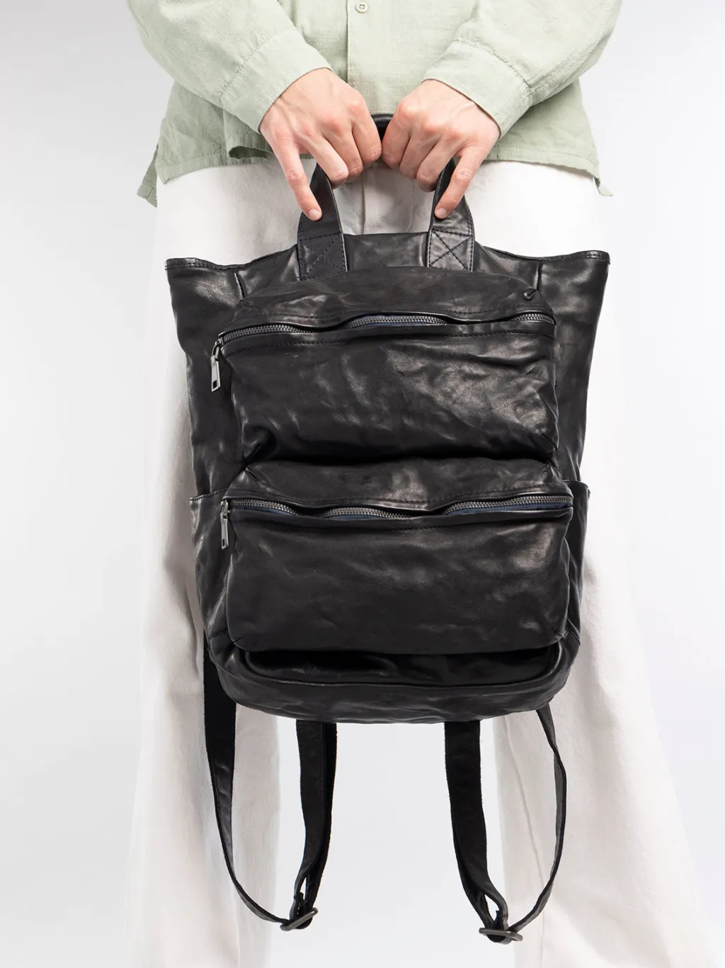 Women Officine Creative RECRUIT 014 - Brown Leather Backpack
