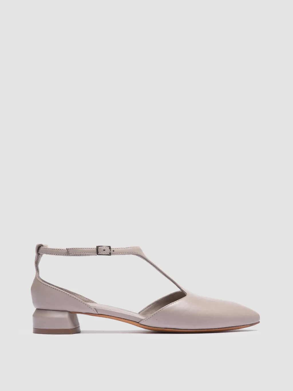 Women Officine Creative SAGE 103 - Ivory Leather T-Bar Shoes