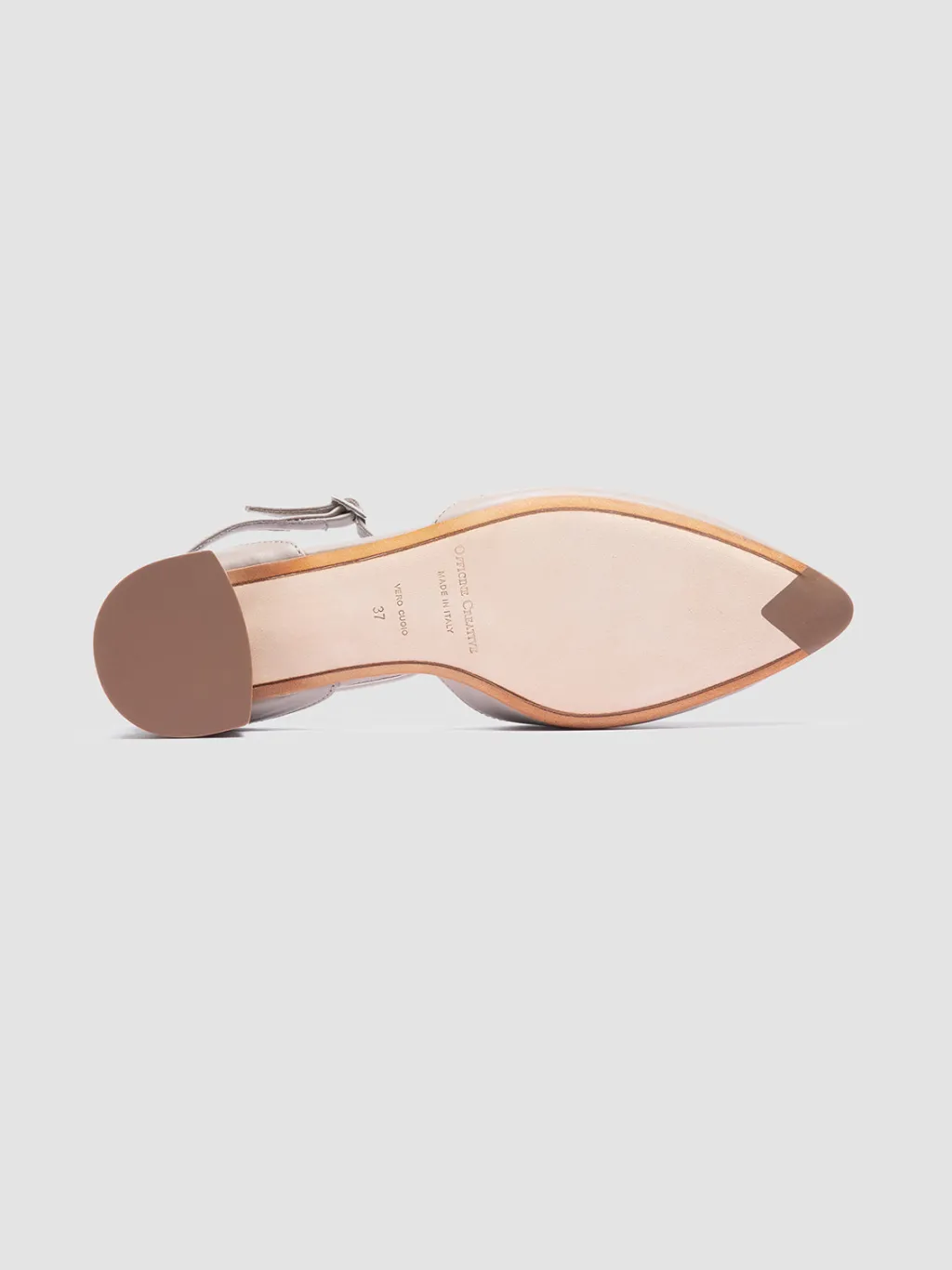 Women Officine Creative SAGE 103 - Ivory Leather T-Bar Shoes