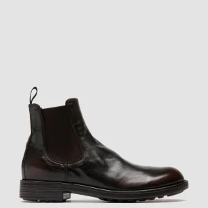 Women Officine Creative SERGEANT 102 - Brown Leather Chelsea Boots