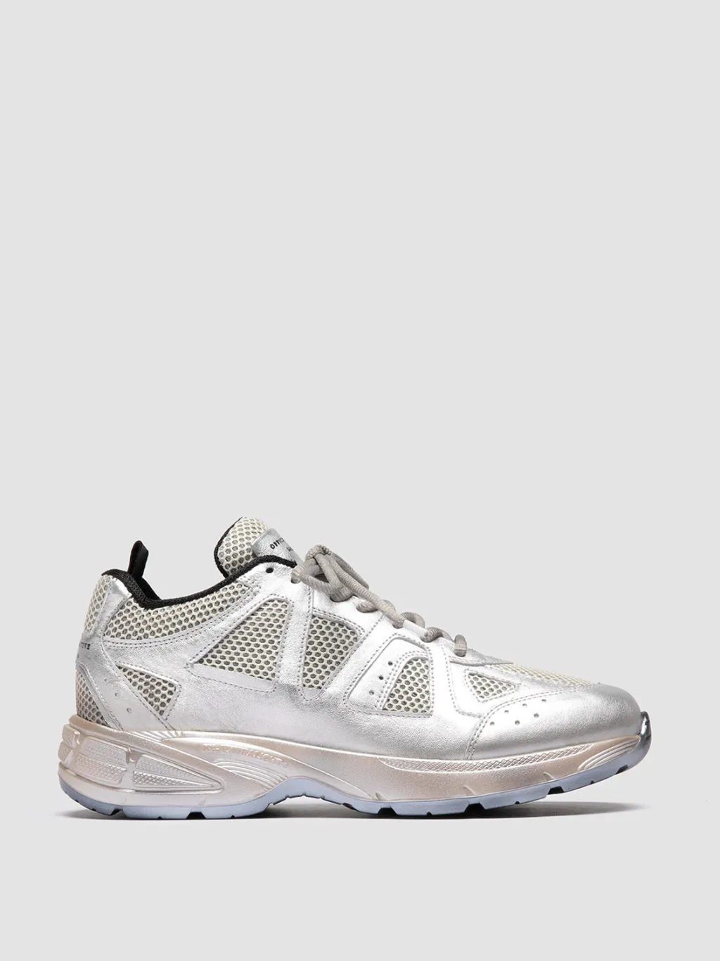 Women Officine Creative SUPURBIA 101 - Metallic Leather & Mesh Low Top Sneakers