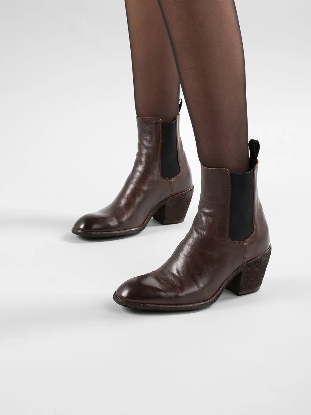 Women Officine Creative SYDNE 001 - Black Leather Chelsea Boots